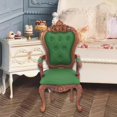 thumbnail image 1 of Silla para casa de muñecas perfecl Modelo de decoración DIY Muebles en miniatura 1/ Verde claro, 1 of 8