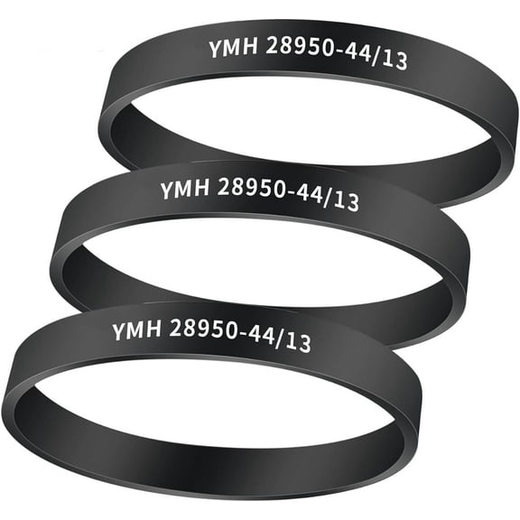3Pcs Vacuum Belts Replacement Vacuum Cleaner Belts for Bissell PowerSwift/Aeroswift/Powertrak Upright Vacuum,Replace Parts 1600319 and YMH28950