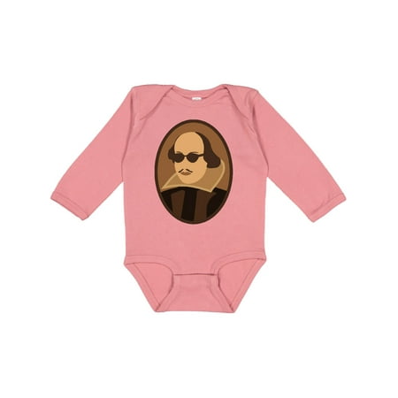 

Inktastic Funny Rockin Shakespeare Gift Baby Boy or Baby Girl Long Sleeve Bodysuit