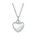 thumbnail image 2 of facefd Collier d'Urne Commémorative Ouvrante Mode Amour Coeur pour Fête L'action de Grâce Jour Argent, 2 of 9