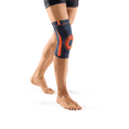 thumbnail image 2 of Sporlastic Genuhit Supreme Knee Support-5-Orange/Blue, 2 of 6