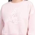 thumbnail image 3 of Women's Starter Light Pink Arizona Diamondbacks Pastels Boxy Fleece Sweatshirt, 3 of 3