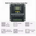 thumbnail image 4 of Controlador de carga solar MPPT/PWM de 80 A, 12 V/24 V/36 V/48 V, herramientas de control automático, cargador de batería solar fotovoltaica con LCD y USB, 4 of 5