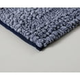 Better Homes & Gardens Heathered Noodle Striped Bath Rug Set, Admiral