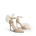thumbnail image 2 of Tacones de aguja con tiras y brillo dorado para mujer DREAM PAIRS, 2 of 5