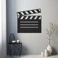 thumbnail image 4 of LaModaHome Exclusive Clapperboard Metal Wall Art – Durable & Artistic Metal Wall Art for Home and Office Decor, Perfect for Any Interior Design Aesthetic, 4 of 5