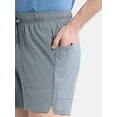 thumbnail image 4 of Athletic Works Men's and Big Men's Ripstop Shorts, 7" Inseam, Sizes S-5XL, 4 of 5