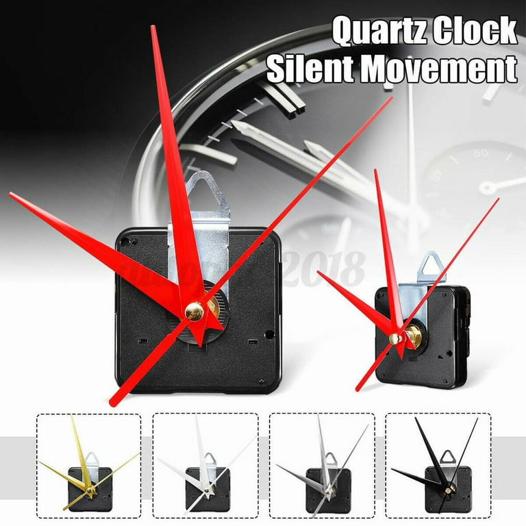 Set Silent DIY Quartz Wall Clock Movement Mechanism Kit