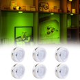 thumbnail image 2 of ILJNDTGBE Remote Control Atmosphere Light Holiday Party Colorful Pat Light Battery RGB Night Light 6pc Bright Night Lights Plug into Wall Small Motion Light Baby Nightlight, 2 of 8