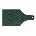thumbnail image 1 of Ethnic Cutting Board, Eastern Style Leaf Pattern with Traditional Folk Feng Shui Concept, Decorative Tempered Glass Cutting and Serving Board, Wine Bottle Shape, Seal Brown Turquoise, by Ambesonne, 1 of 1