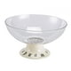thumbnail image 2 of Frutero con pedestal, plato para comida, soporte para frutero, cuenco con patas, bandeja para refrigerios y frutos secos Claro, 2 of 9