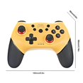 thumbnail image 4 of [Amarillo] Controlador Inalámbrico Switch Recubierto Goma Con Vibración Controlador Juego Profesional Con Interruptor Corporal 6 Ejes (Amarillo), 4 of 4