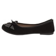 thumbnail image 3 of Kensie Girl Little Kids Ballerinas, Black, 13, 3 of 8