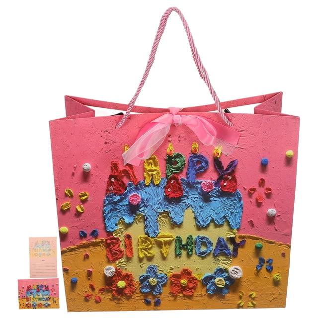 KAKOWELY Bolsa de regalo de cumpleaños Bolsa de golosinas Bolsa de embalaje de regalo de cumpleaños Bolsa de dulces de festival