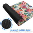 thumbnail image 6 of Long Mouse Pads for Desk,Pioneer Flower Floral Print Pattern Desk Mats on Top Of Desks, Desk Mouse Pad Extra Large with 3mm Non-Slip Base and Stitched Edge for Gaming,Office,Work,Home 47.3"x23.6", 6 of 6