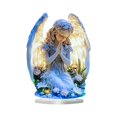 thumbnail image 4 of Letrero acrílico de ángel para exhibición de mesa, artículo coleccionable 2D, decoración impermeable para Estilo B, 4 of 9