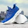 thumbnail image 5 of Mens Breathable Mesh Slip-On Fashion Sneakers with Elastic Band Lightweight Soft Sole Trail Running Shoes Walking Sports Shoes, 5 of 7