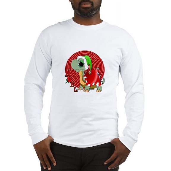 CafePress - Noel Turtle Long Sleeve T Shirt - Unisex Cotton Long Sleeve T-Shirt