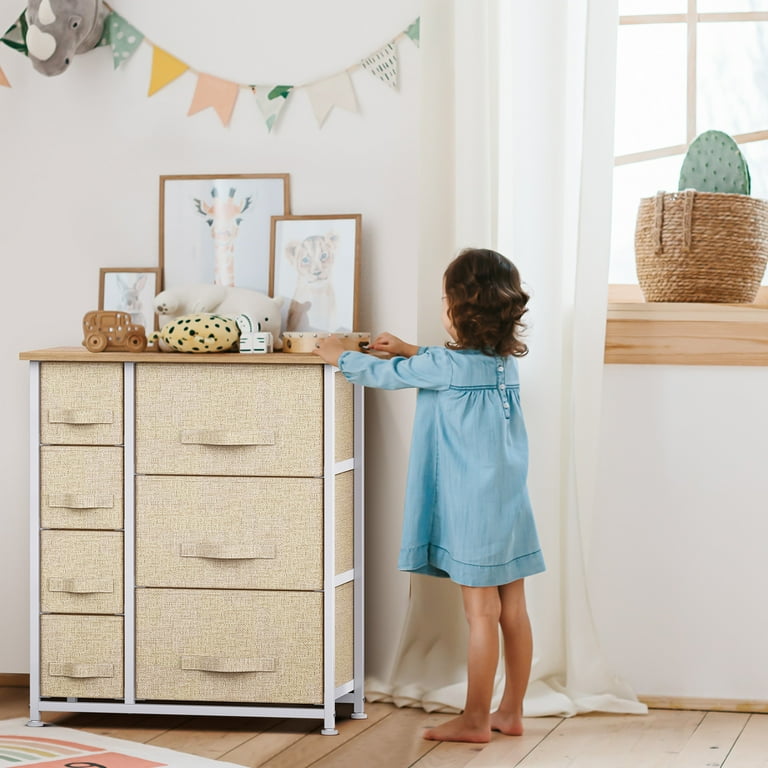 CubiCubi Dresser Organizer with 7 Drawer, Furniture Storage – The Baby's  Room