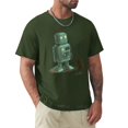 thumbnail image 1 of Camiseta de Robot Vs Alien para hombre, camisetas de cuello redondo, camisetas de moda de marca, ropa de verano, 1 of 7