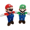 thumbnail image 4 of Muñeco de peluche Super Mario Bros Mario Luigi 33 cm 2 piezas HUOGUO, 4 of 4