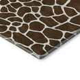thumbnail image 4 of Addison Rugs Mayfield Washable Animal Skin Pattern Giraffe Coffee Rectangle Rug, 9' x 12', 4 of 6
