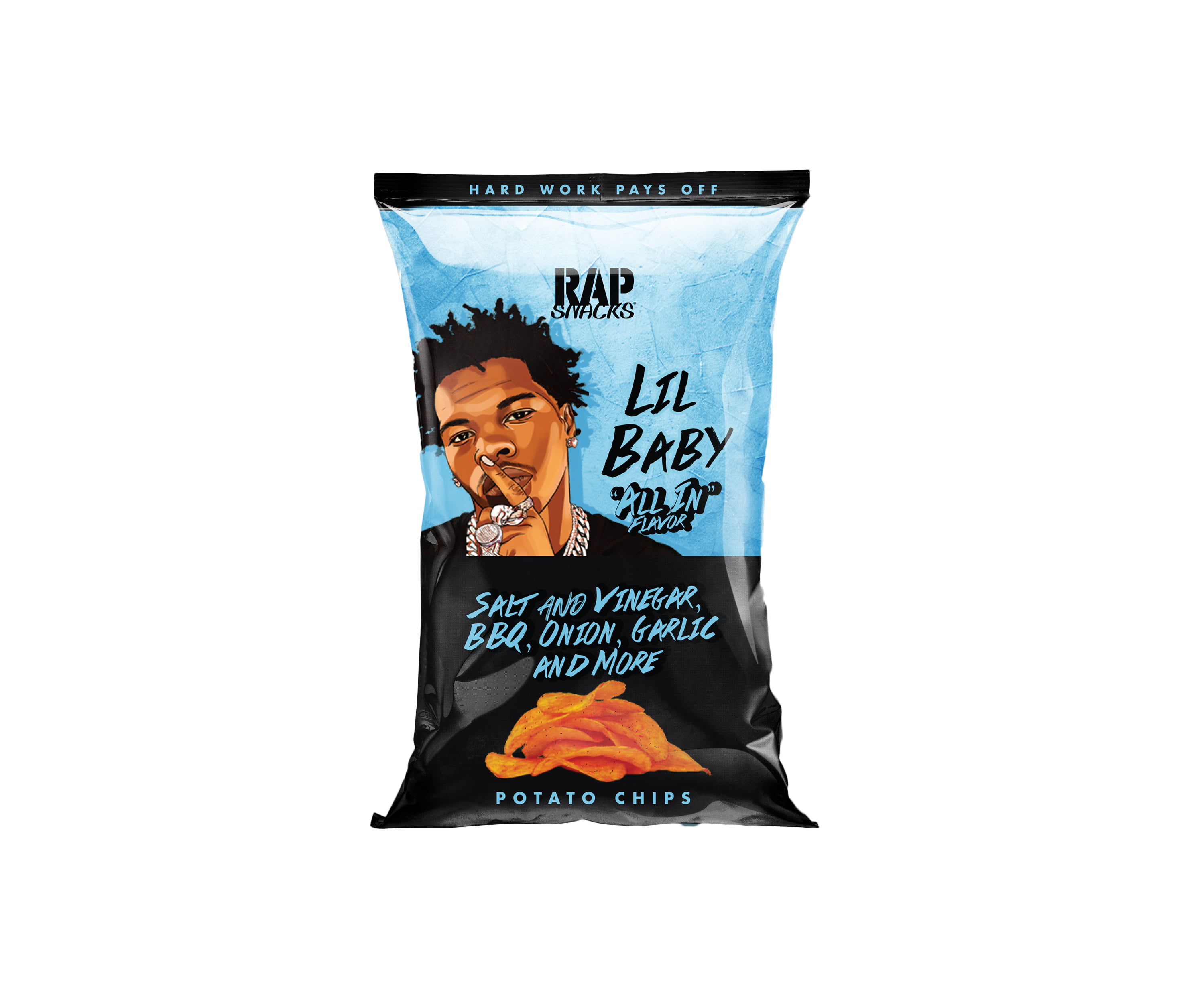 Rap Snacks Lil Baby "All In" Potato Chips, 2.5oz
