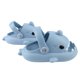 thumbnail image 5 of Sandalias con punta abierta en forma de animal de dibujos animados para niños y niñas, zapatillas impermeables con suela gruesa y suave, color azul neblina de 5,5 pulgadas, 5 of 14