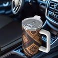 thumbnail image 6 of Modern 40oz Tumbler– Stainless Steel Insulated Tumbler with Handle and Straw, Large Capacity Travel Cup for Hot & Cold Drinks, 6 of 7