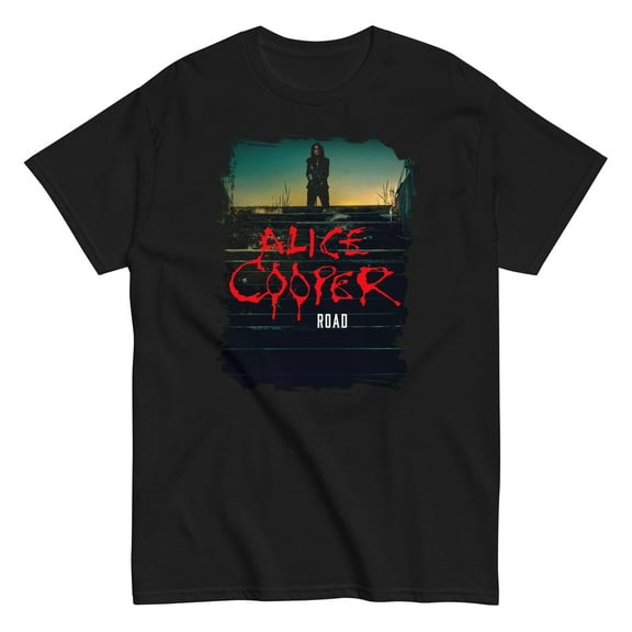 Alice Cooper - Road Unisex T-Shirt - Black - Small