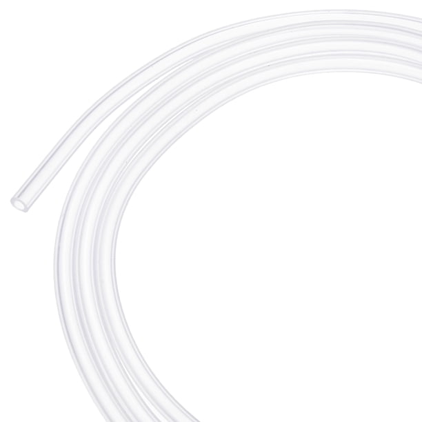 Tubo de silicona Uxcell 1/8" ID x 1/4" OD tubo de goma de silicona flexible 5 pies manguera de agua de alta temperatura aire transparente