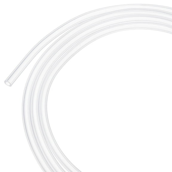 Uxcell Silicone Tubing 1/8" ID x 1/4" OD Flexible Silicone Rubber Tube 5ft High Temp Water Air Hose Pipe Clear