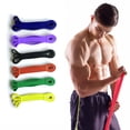 thumbnail image 4 of kurtrusly Yoga Resistance Band Latex Elastic Bands Fitness Workouts Pull Rope Pilates Strength Training Rope, 4 of 8