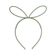 thumbnail image 4 of Unique Bargains 1 Pc Cute Frosted Rabbit Headbands for Women Green, 4 of 6