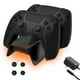thumbnail image 1 of Cargador DualSense NexiGo blanco mejorado con Kit de Agarre para PlayStation 5, 1 of 7