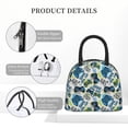 thumbnail image 4 of Balery Game All Day Bolsa de Almuerzo para Mujeres, Caja de Almuerzo, Bolsa de Almuerzo Pequeña Impermeable, Tote de Almuerzo Reutilizable con Gran Capacidad, 4 of 6