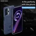thumbnail image 2 of Case for Realme 9 Pro, Heavy Duty Shockproof Military Grade Drop Tested Field Phone Case Bumper Rugged Cover for Realme 9 5G/Realme Q5 HD Blue, 2 of 7