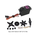 thumbnail image 3 of Likrtyny Metal Digital para Helicóptero Modelo Futaba JR Car RC (MG996R 180 Iron Gear), 3 of 8