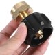 thumbnail image 5 of Adaptador de recarga de propano Adaptador de recarga de tanque de propano de latón Acoplador de tanque de cilindro de gas para recarga segura de propano Mantenimiento del cilindro de gas, 5 of 7