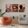 thumbnail image 3 of Black Girl Wall Art, African American Woman poster Artwork, Large Abstract black Girl Poster Prints, Gold Jewelry Fashion Black Woman Wall Decor for Bedroom Living Room, 3 of 6
