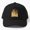 Black, variant on Bauer Flames Logo Baseball Hat, Fiery Name Emblem Graphic Design, Classic Cap