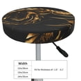 thumbnail image 4 of Goofa Golden Dragon Tattoo Art Printed Stool Covers Round, Waterproof Round Bar Stool Covers Anti-Slip Round Bar Stool Seat Cover with Elastic Bands Durable-12 inch, 4 of 7