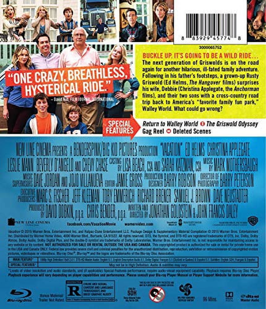 Vacation (Blu-ray + DVD) - Walmart.com