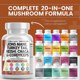 thumbnail image 2 of Suplemento de hongos Clean Nutraceuticals Lions Mane 20 en 1, 2 of 9