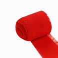 thumbnail image 3 of Efavormart 1.5" x 6 Yard - Set of 2 Red Chiffon Ribbon Rolls For Bouquets, Wedding Invitations & Gift Wrapping, 3 of 11