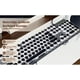 thumbnail image 5 of de 2 Teclas de Doble PBT, para s de 108 Teclas, Retro, Negro/, 5 of 9