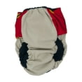 thumbnail image 3 of Barkertime Fast Car on Frosty Cream Cat Diaper, 3 of 5