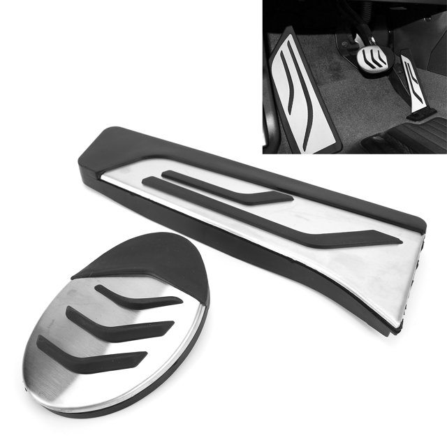 Accelerator Pad, Non Slip Stainless Steel Brake Pedal for X2 F39 2018-2021 for X1 F48 2016-2021