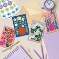 thumbnail image 4 of Bablira Paquete de 24 tarjetas de felicitación florales con sobres, 4 of 7