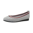 thumbnail image 2 of Cameland Chaussures Plates Confortables pour Femmes à Enfiler, Bout Rond, Décolleté Peu Profond, en Maille Tissée Aérée, 2 of 7